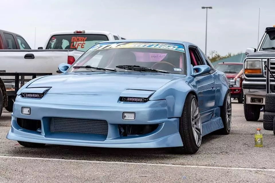240sx 180sx Front Fenders type 3 55mm FRP JDM POP UP