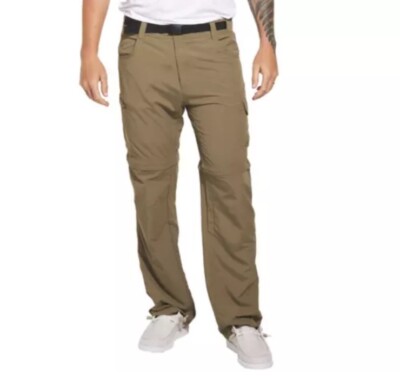 Quest Outdoors Men s Convertible Hiking Pants Size L 30  Inseam