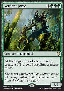 Magic/MTG Verdant Force DOM-187 Rare Englisch Excellent