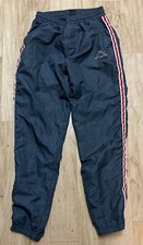Kappa Webbing Jogger Pants Zipper Leg - Unisex - Track Suit Sz S