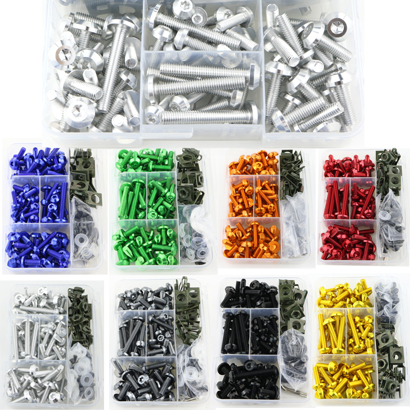 Complete Bolt Motorcycle Fairings Screws Fastener Fit For Kawasaki Complete Bolt Motorcycle Fairings Screws Fastener Fit For Kawasaki