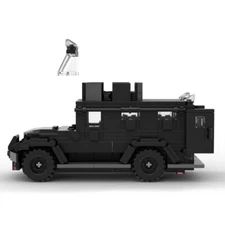 MOC-155477 Armored Police Vehicle 300 Piece for Ages 7 and Up