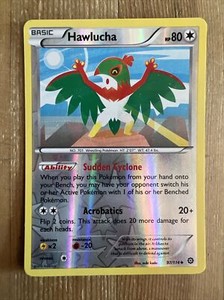 Hawlucha 97/114 XY Steam Siege Reverse Holo Rare Pokemon Card NM
