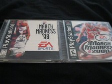 NCAA March Madness 98 & 2000 PS1/Playstation 1 Game Tim Duncan EA Sports