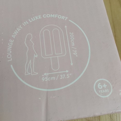 SunnyLife Oversized Inflatable Luxe Lie-On Popsicle Float. Neu im Karton. Alter 6+ - Bild 6 von 6