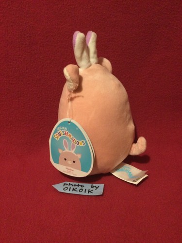 5” Hettie Pig Pink Bunny Rabbit Ears Easter Squishmallow Plush Toy Peter Pal - Picture 2 of 2