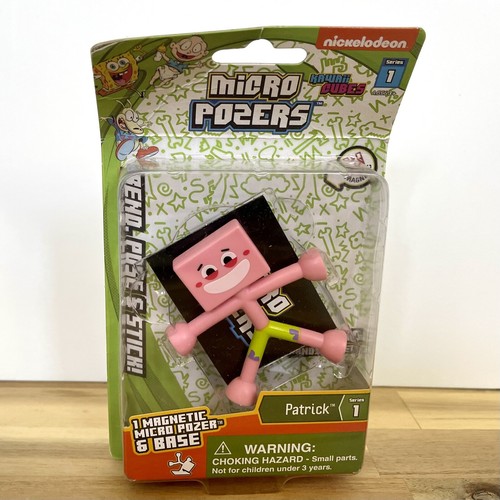 Sponge Bob Square Pants Magnetic Micro Pozers Series 1 Set Of 4 - Picture 4 of 9