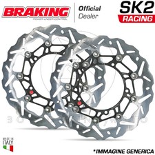 WK111L WK111R KIT DISCHI FRENO ANTERIORE BRAKING SK2 YAMAHA YZF R6 600 2005-2016