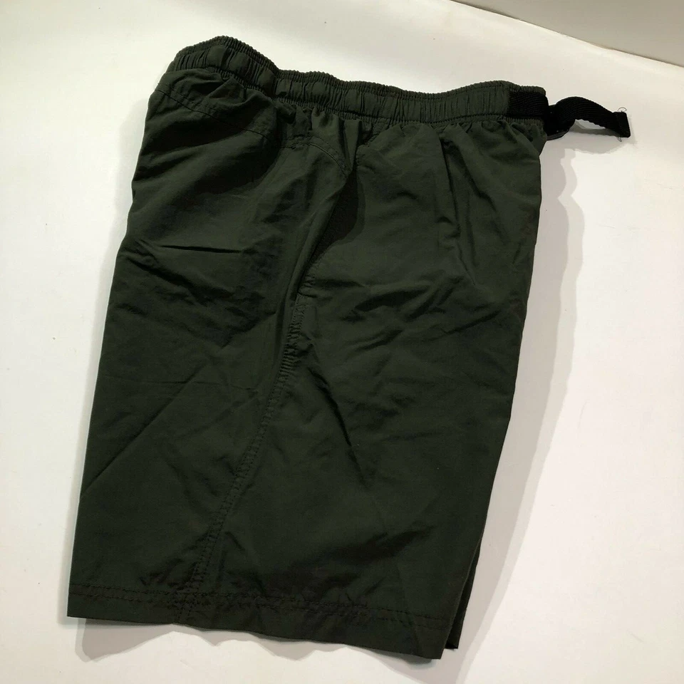Pantalones cortos de natación C9 by Champion para niños jóvenes para hombre talla mediana forrados en verde Foto 4 de 4