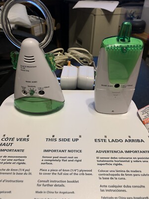 Angelcare in Baby Monitor Movement/Sound Sensor Channel Clear Sound  AC601!