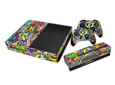 Xbox One Skin Design Foils Sticker Screen Protector Set - Hoonigan Motif