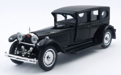 Modèle Réduit 1:43 Bugatti Type 41 Royale 1927 Noir - Marque RIO - Neuf - RIO4715