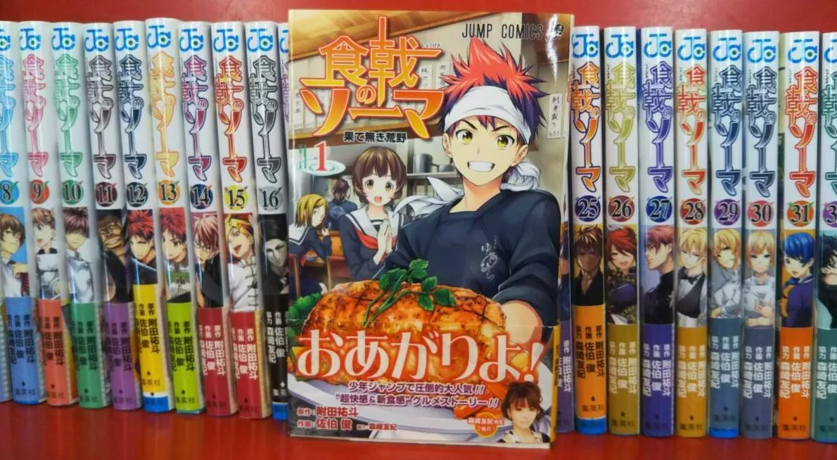 Coleção Food Wars - Shokugeki no Souma vol.1 ao 30 lacrados (ver descrição)