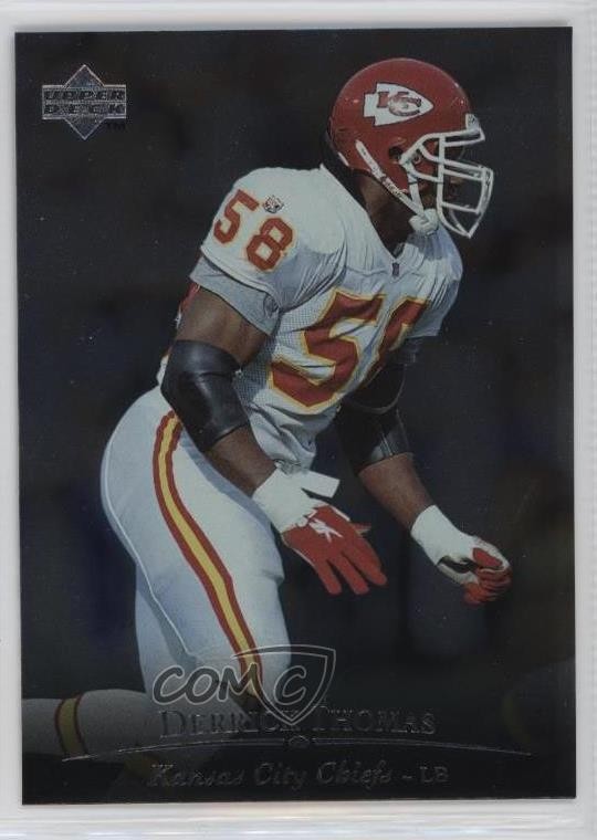 1996 Upper Deck Silver Collection Derrick Thomas #195 HOF 14s2