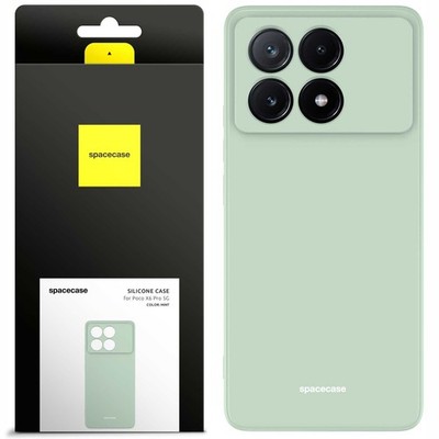 Spacecase Silikon-Hülle Für Xiaomi Poco X6 Pro 5G Mint