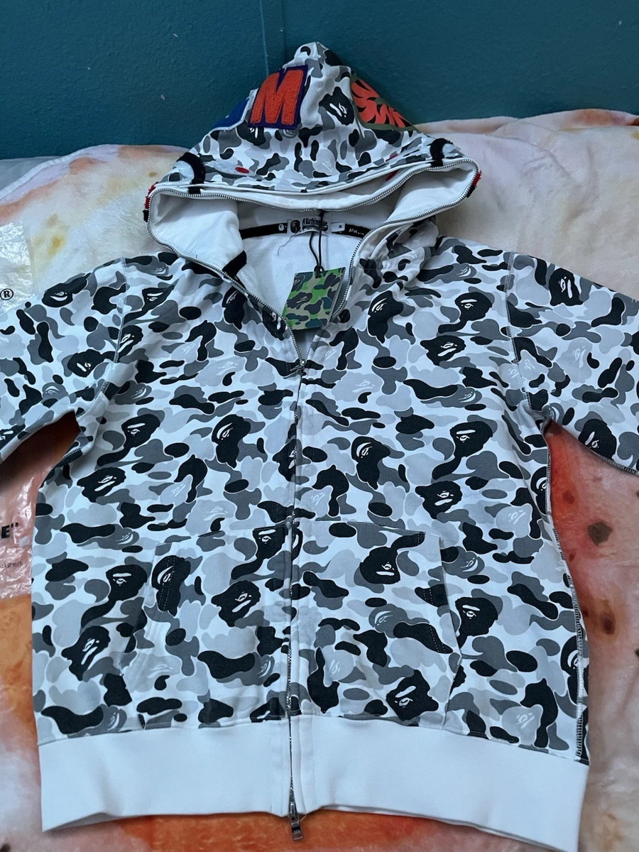 A Bathing Ape White Hoodies & Sweatshirts for Men for Sale | Shop