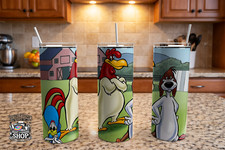90s Cartoon Tumbler 20oz | Retro Splash Art S...