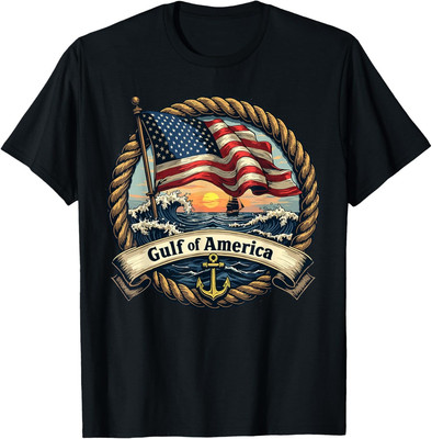 2025/Gulf Of United States Of America Vintage Nautical Unisex T-Shirt