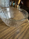 Pyrex Clear Ribbed Sculpted Nesting Mixing Bowl 7401-S 3 Cup 750 ml