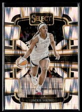 2024 Panini WNBA Select Concourse Silver Shock Prizm #38 Jackie Young
