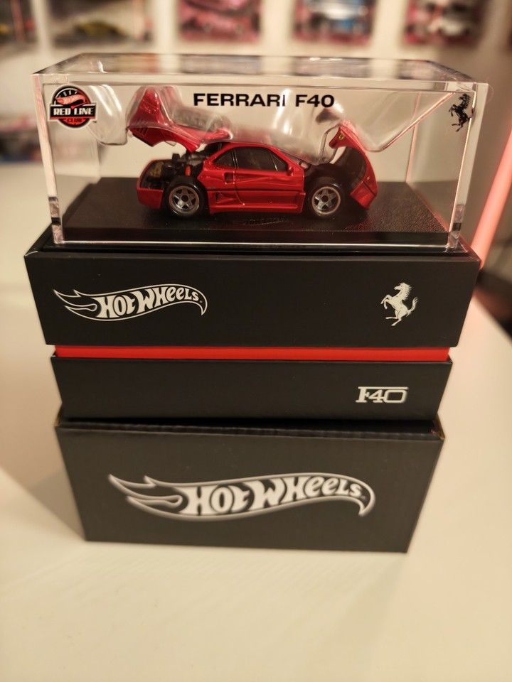 Hot Wheels Ferrari F40 RLC Neu !!!