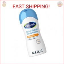 Cetaphil Ultra Gentle Relaxing Body Wash, For Dry to Normal, Sensitive Skin, 16.