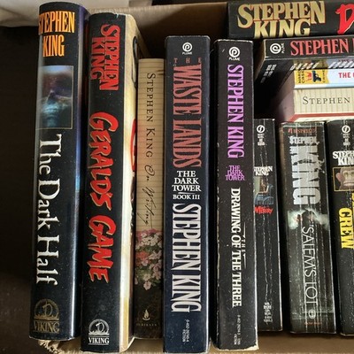 15 Book Stephen King Lot -  Salem s Lot - Night Shift - The Dark Half +