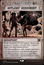 Outlaws' Merriment Outlaws of Thunder Junction: Breaking News OTP Normal NM