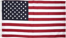 Annin Flagmakers (19417) Poly/Cotton American Flag, Made in USA, 3 x 5 Feet