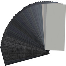 Sand Paper, 48 PCS Sandpaper, 120 to 5000 Assorted Grit Sandpaper Sheets, 9 X 3.