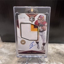 2020 Panini Limited Chase Young RPA Amethyst Spotlight RC Auto Patch #153 /25