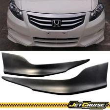 Fits 11-12 Honda Accord 4Dr Sedan OE Style PP Front Bumper Lip Spoiler