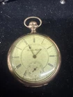 Hamilton Antique Mechanical Pocket Watch 17J  16s  Needs Work 25yr Case
