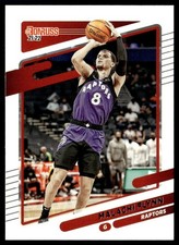 2021-22 Donruss Malachi Flynn Toronto Raptors #153