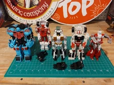 Third Party Transformers Defensor HZX 5 In 1 Action Figure Combiner Incomplete