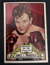1951 Topps Ringside Boxing #24 JAMES J. BRADDOCK - EX/NM