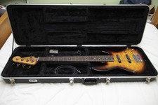 Fender Deluxe Series Jazz Bass 24 Fret 5 String Korea (2007), Tobacco Sunburst
