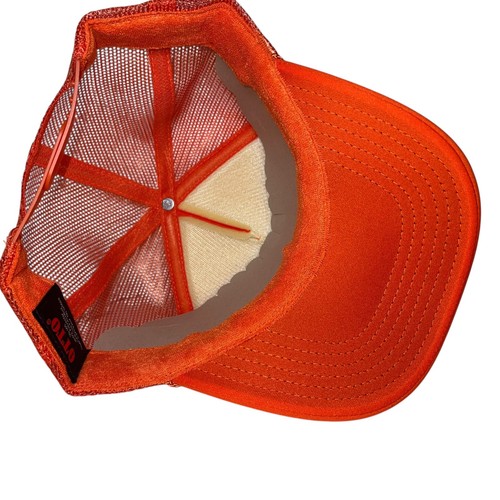 Bass Pro Shops Trucker Hat Mesh Snapback Adjustable Fishing Otto Orange NEW - Picture 5 of 6