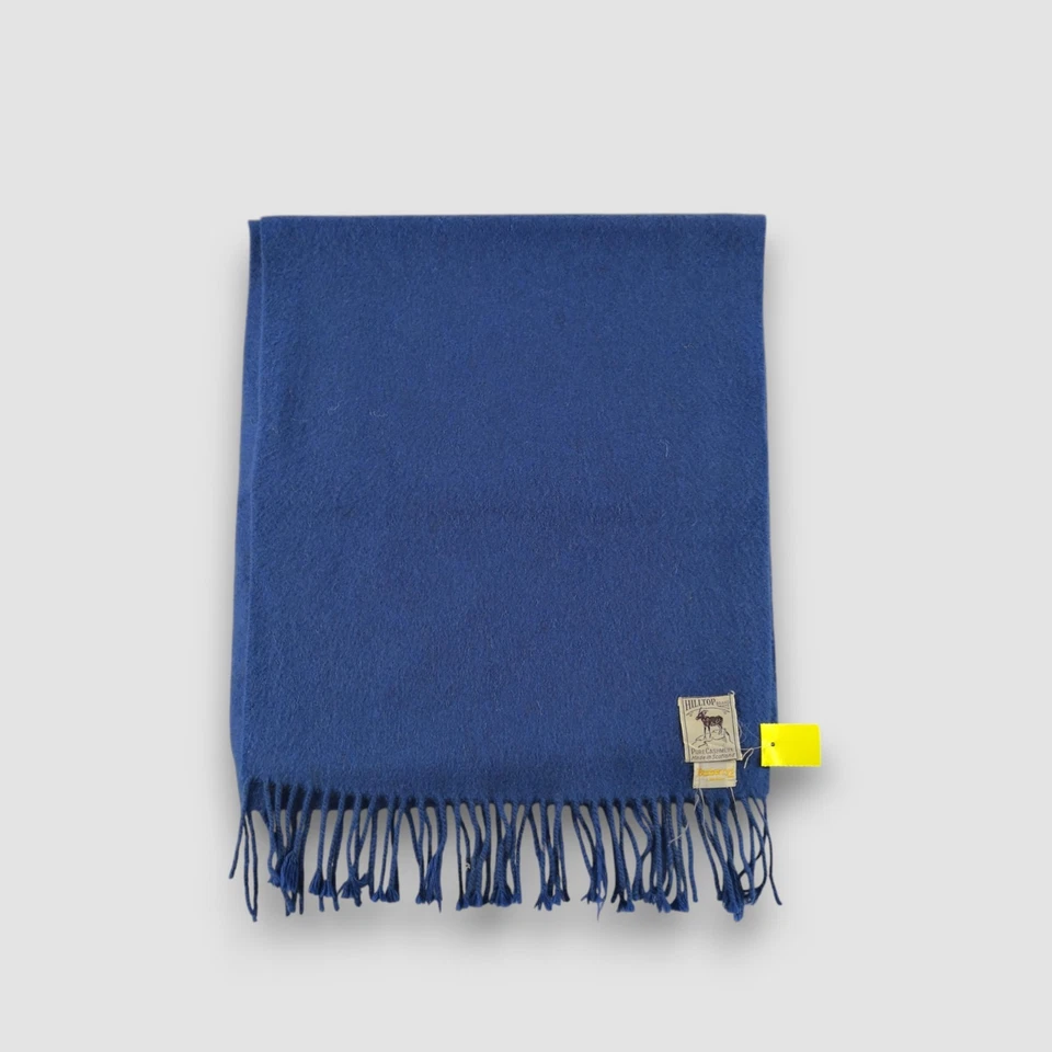 Bufanda de cachemir Burberrys vintage clásica flecos silenciador bufandas de invierno 12x56 Foto 2 de 4