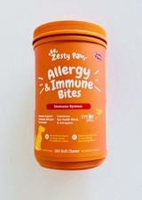Zesty Paws Allergy Immune Bites Lamb Flavored 180 Soft Chews EXP 2027