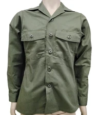 USGI Vintage Military Fatigue Utility Shirt OG-507 14.5x33 Beautiful