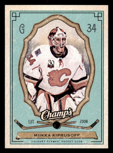 NHL Player Collectible Miikka Kiprusoff Calgary Flames 8x10 Photo