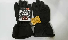 Mens Genuine Leather Thinsulate Biker Gloves Motorcycle Winter Gloves Size Small