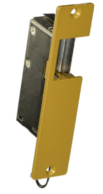 Trine #001 8-16VAC/4-6VDC Brass Electric Door Strike  (DNT JA LOC. FF-12)