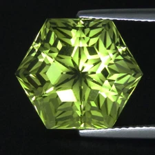 12.25Cts Beauteous Natural Lemon Quartz 13.5mm Hexagonal Cut Collection Gemstone