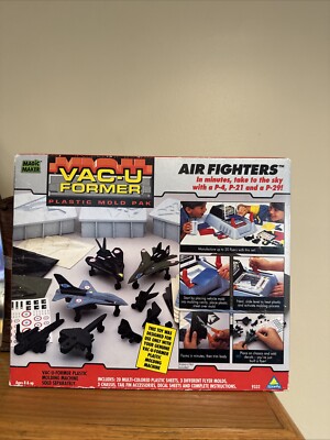 1993 ToyMax Vac-U-Former Air Fighters Magic Maker Refill Plastic Mold Pack #9332