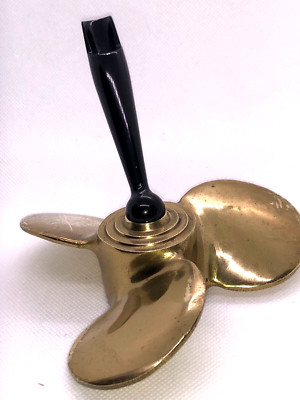 a marine-ship propeller made as a fountain pen stand