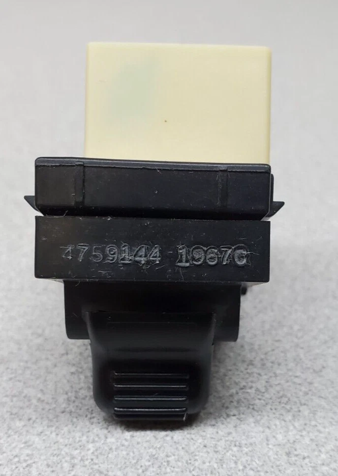 Interruptor de ventana eléctrica de un solo botón negro para Chrysler Dodge Jeep NUEVO Foto 2 de 3