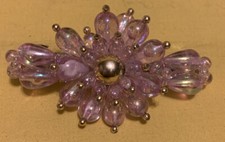Vintage Hair Barrettes Fashion Jeweled With Clasps