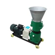 4mm Animal Feed Pellet Mill Machine 3 Heads Fodder Granulator 200kg Output 220V
